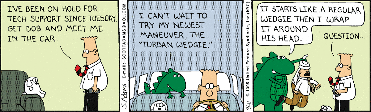 Dilbert Cartoon
